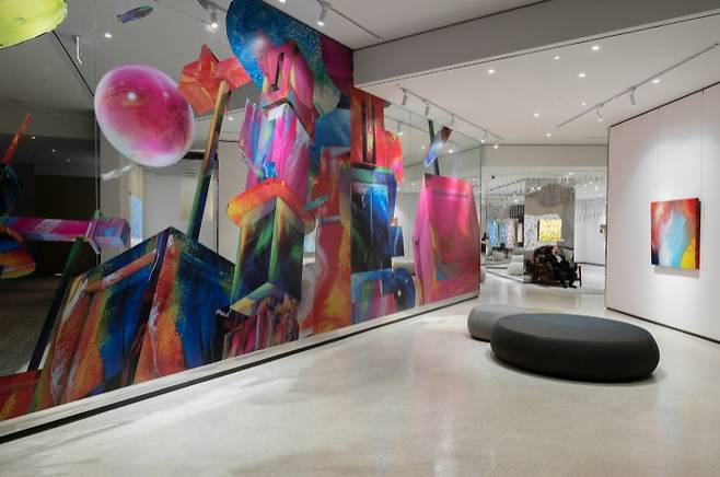 권현진 개인전 전시장 모습. (프린트베이커리 제공)