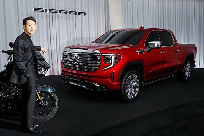 GMC 시에라의 엠버서더로 선정된 배우 정성일 <사진제공=GMC>