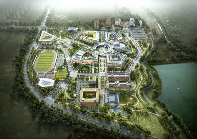 전남 나주시 빛가람혁신도시 내 한국에너지공과대학교 조감도. 사진 제공=HJ중공업