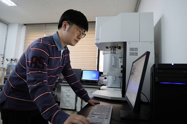 전주대 탄소나노신소재공학과 김병주 교수 [촬영 나보배]