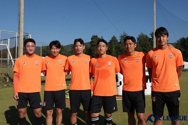 제주 유나이티드 주장단 [한국프로축구연맹 제공. 재판매 및 DB금지]