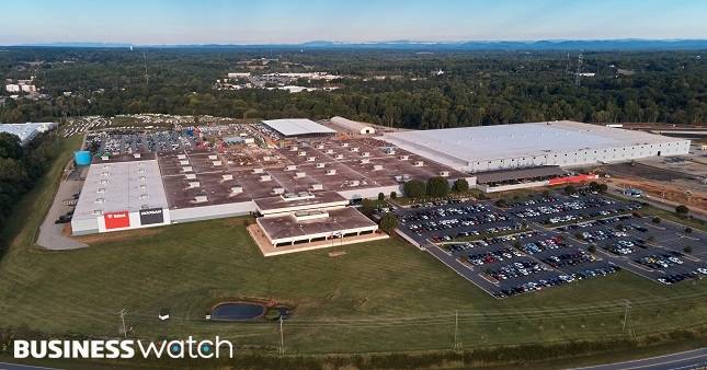 두산밥캣 미국 노스캐롤라이나 공장전경. /사진=두산밥캣