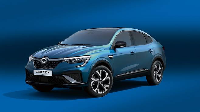 르노코리아차 XM3 E-TECH 하이브리드.