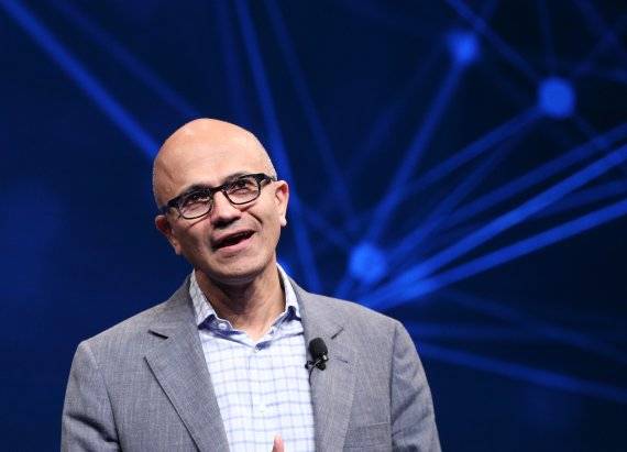 마이크로소프트의 사티아 나델라(Satya Nadella) CEO(최고경영자) /사진=뉴스1