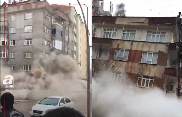 튀르키예 A뉴스 보도 화면, 온라인 커뮤니티 캡처