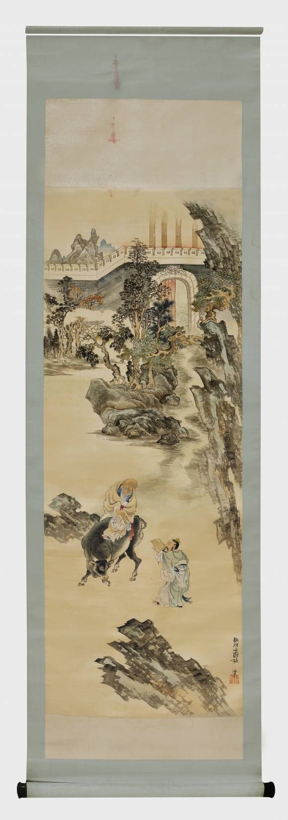 고종 선물 장승업 노자출관도. 국외소재문화재재단 제공