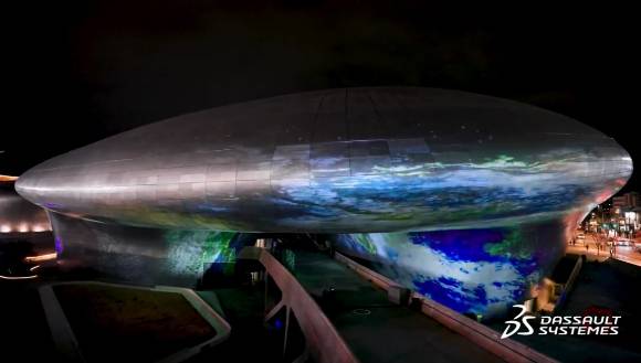 동대문 디자인 플라자에서 구현된 '도시 르네상스' 캠페인 [사진=박진영 기자]