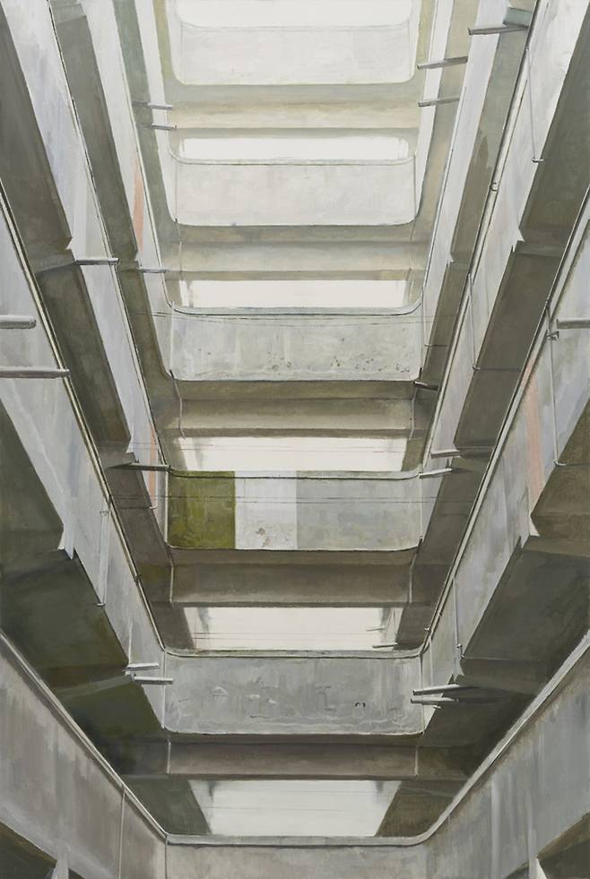 ‘동대문 아파트’(2022) 캔버스에 오일, 194×130.3㎝
