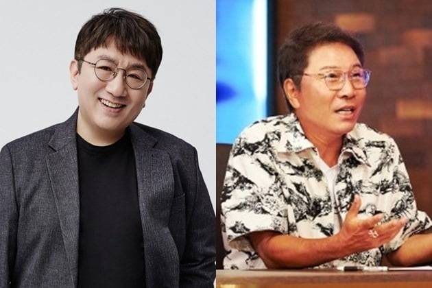 방시혁 하이브 의장, 이수만 SM 최대주주 /사진=각 소속사 제공