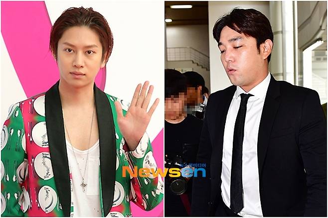 왼쪽부터 김희철, 강인