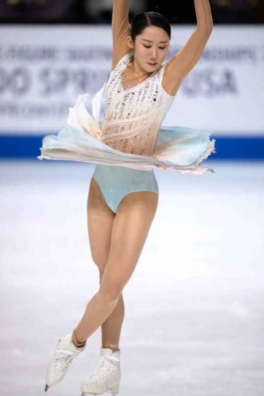 은메달의 김예림[사진 AP연합뉴스]