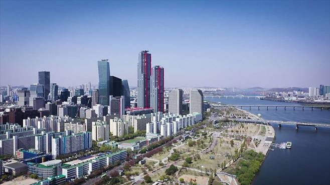 서울 영등포구 여의도 일대 오피스 전경