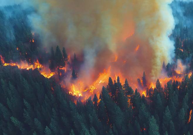 산불 연기가 자연 조산과 유의미한 관련이 있다는 것을 발견했다. [사진= 게티이미지뱅크]