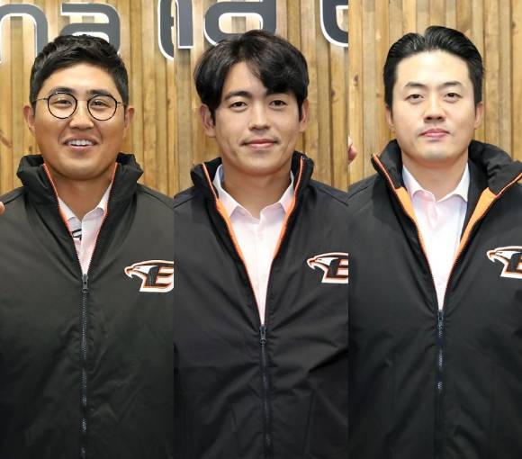 한화 채은성, 이태양, 오선진(왼쪽부터). /한화 이글스 제공