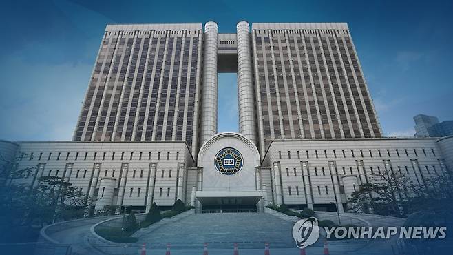 서울중앙지방법원(CG) [연합뉴스TV 제공]