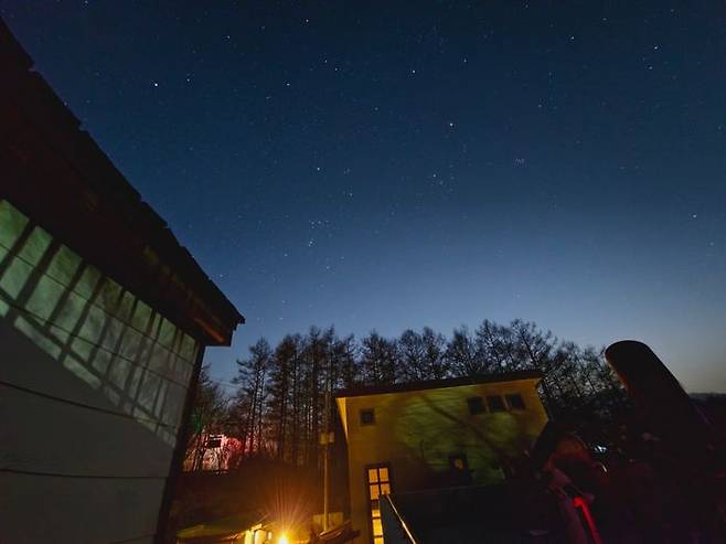 갤럭시S23울트라 천체모드로 찍은 사진.ⓒ데일리안 남궁경 기자