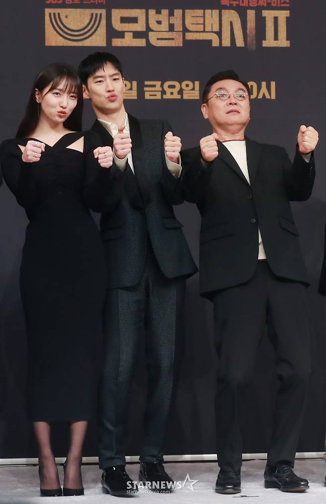 표예진-이제훈-김의성 '모범택시 출발합니다!'[★포토]