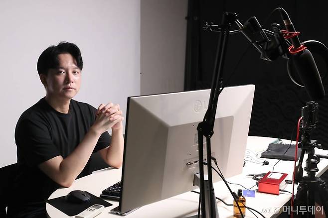 유튜버 '신사임당' 주언규씨 /사진=이기범 기자 leekb@