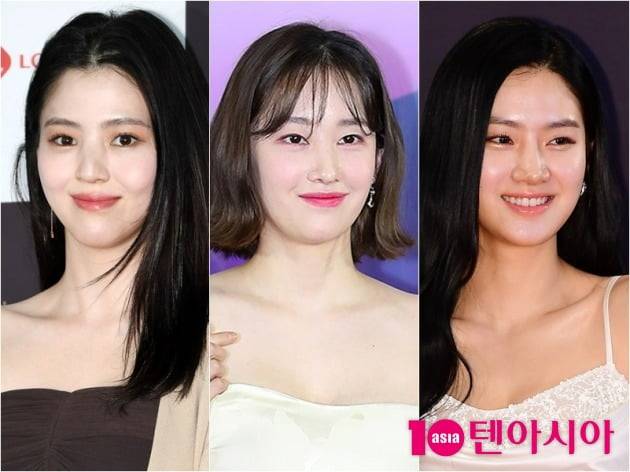 배우 한소희-전종서-박주현/사진 = 텐아시아 사진DB