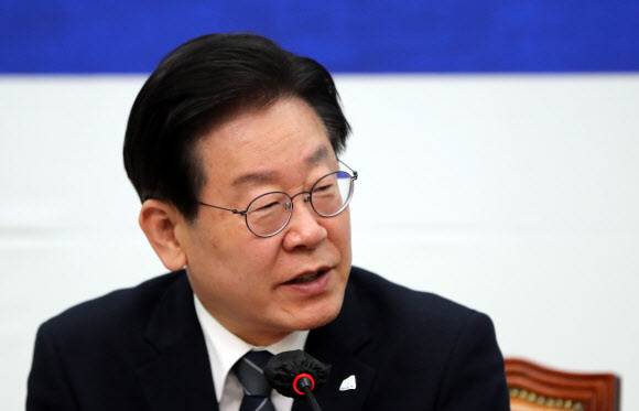 이재명 더불어민주당 대표. 뉴시스