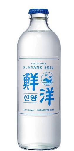 국내 첫 14도대 소주인 ‘선양’(사진=맥키스컴퍼니)