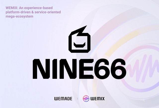 위메이드가 Nine66와 협력 관계를 맺었다. /위메이드