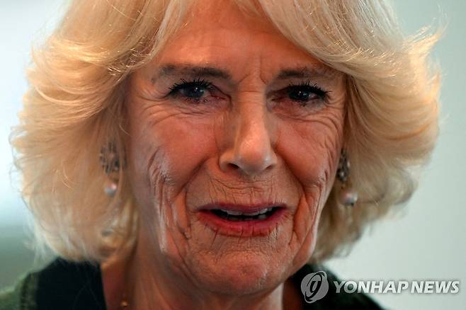 영국 찰스 3세 부인 커밀라 왕비 [로이터 연합뉴스 자료사진. 재판매 및 DB 금지]