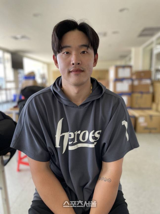 키움 내야수 김웅빈. 가오슝(대만) | 황혜정기자. et16@sportsseoul.com