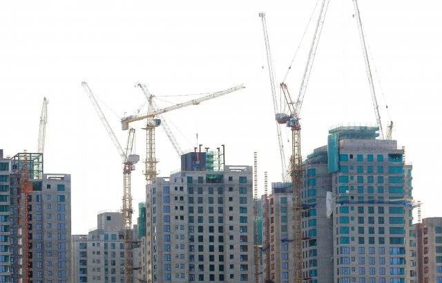 서울의 한 아파트 단지 건설현장. 뉴스1