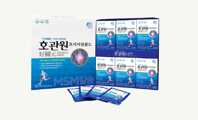 MSM은 보조제 수준의 건강기능식품이다. 가격과 효능·효과와 비례하지도 않는다. /동진제약 홈페이지