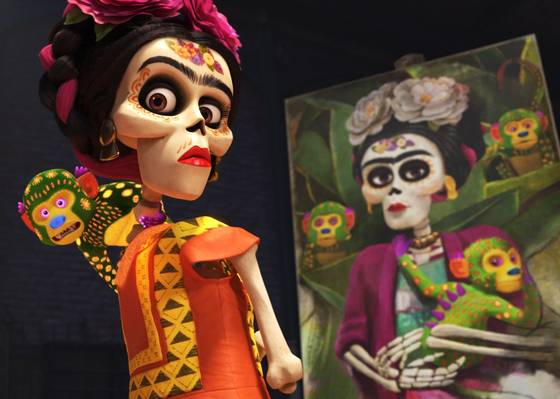 애니메이션 ‘코코’(2017)의 한 장면. 저승의 프리다 칼로. [사진 월트 디즈니 코리아]