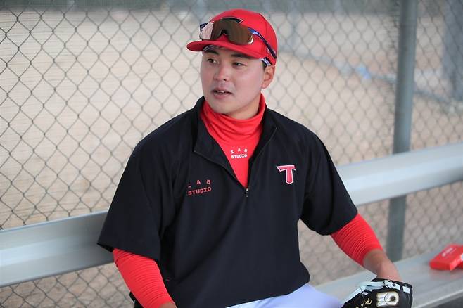 KIA 포수 한승택. KIA 타이거즈 제공