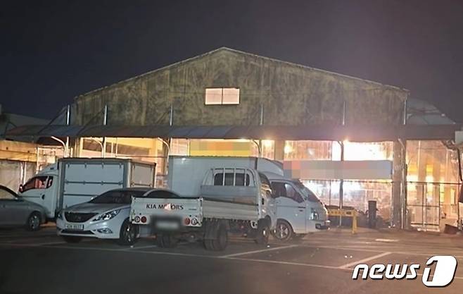 A씨가 바비큐를 구매한 충남 예산시장. (온라인 커뮤니티 갈무리)