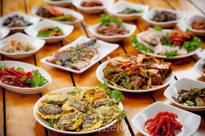 산채정식