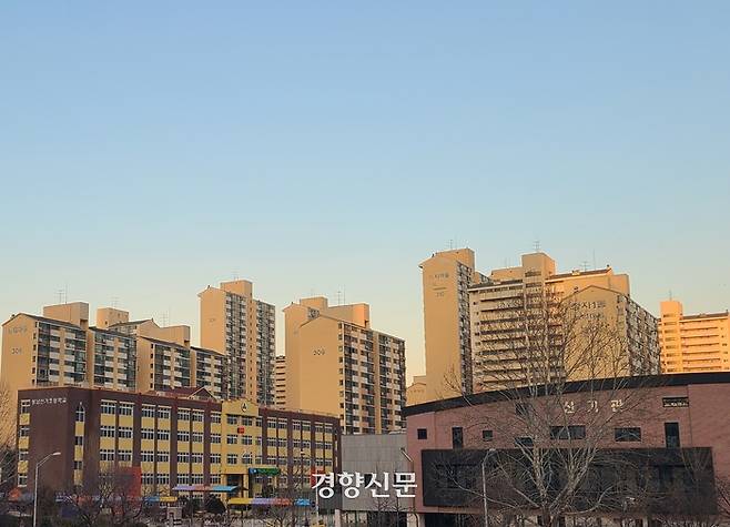 오는 5월 이주 예정인 느티마을 3단지 전경. 심윤지 기자