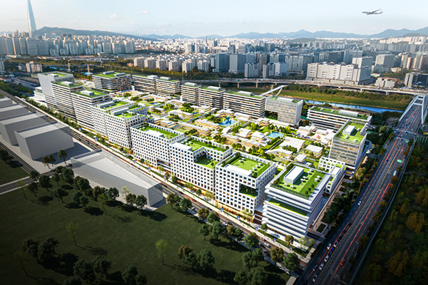 The rendering of Suseo residential and commercial facility complex [Photo provided by Seoul City]