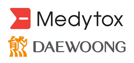 [Image sources: Medytox, Daewoong Pharmaceutical]