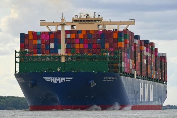 HMM container vessel [Photo provided by HMM]