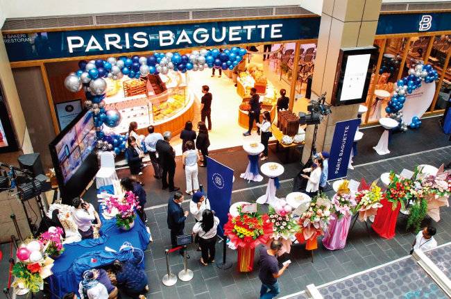 파리바게뜨 말레이시아 1호점 ‘파빌리온 쿠알라룸푸르점’. [SPC그룹 제공]