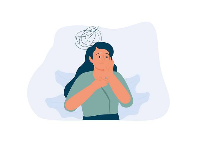 신경이 쇠약해지면 극심한 피로와 함께 불안, 우울감이 나타날 수 있다. [사진=게티이미지뱅크]