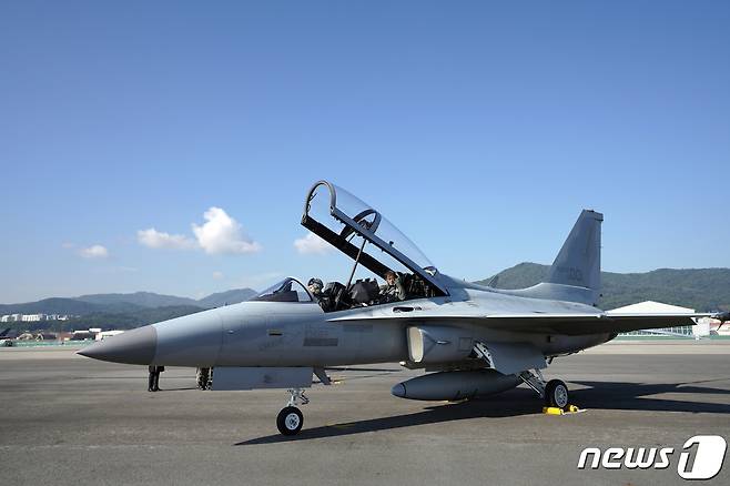 공군 FA-50 경공격기. 2021.10.20/뉴스1 ⓒ News1 이광호 기자