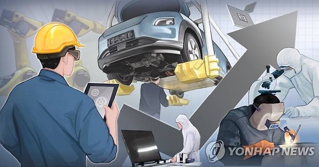 제조업 생산 (PG) [홍소영 제작] 일러스트