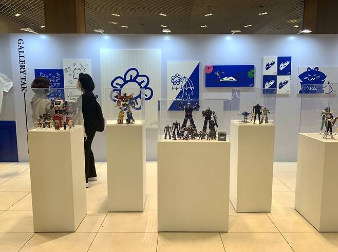 더현대 서울에 문을 연 영탁 팝업스토어. 이정아 기자.