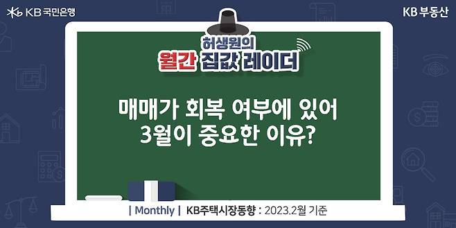 매매가 회복 여부에 있어 3월이 중요한 이유?