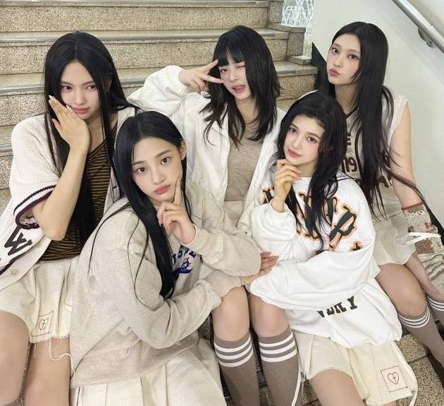 지난해 7월 22일 데뷔한 뉴진스.