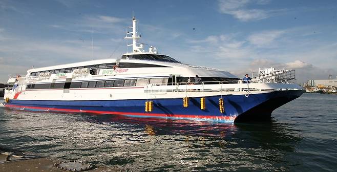 플라잉카페리호 [고려고속훼리 제공. 재판매 및 DB 금지]