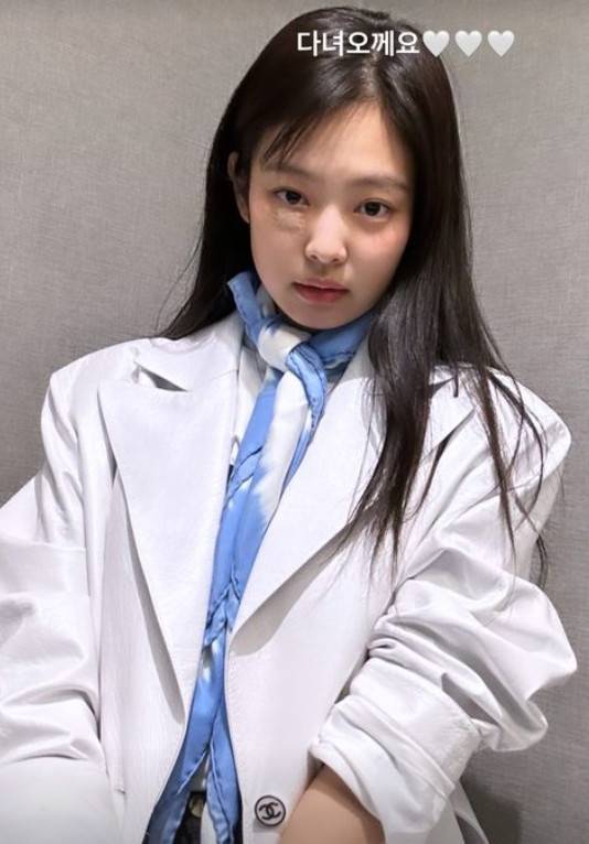 블랙핑크 제니 SNS 갈무리