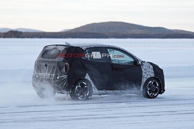 기아 모닝 페이스리프트 시험주행차량 (사진제공 : Baldauf)