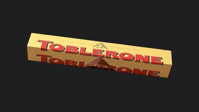 ‘스위스에서 설립된(established in Switzerland)’이라는 문구가 들어간 토블론 초콜릿. 몬델리즈 인터내셔널