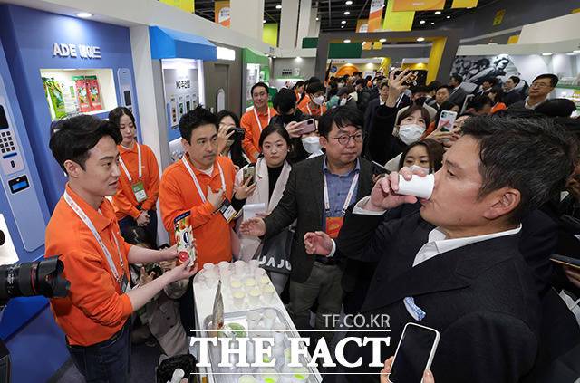 에이드도 한번 맛보고!